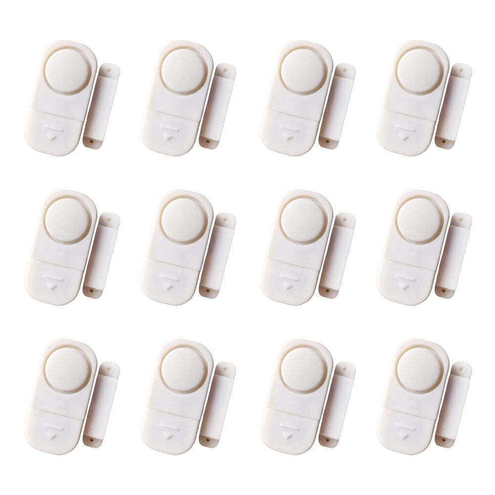US 12-24 Pack WIRELESS Home Window Door Burglar Security ALARM System Magnetic S