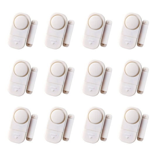 US 12-24 Pack WIRELESS Home Window Door Burglar Security ALARM System Magnetic S