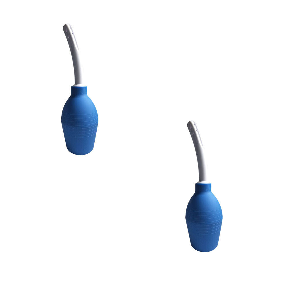 US 1-2 Pcs 310ml Anal Douche Bottle Enema Bulb Vaginal Douche Cleaner Bag Kit