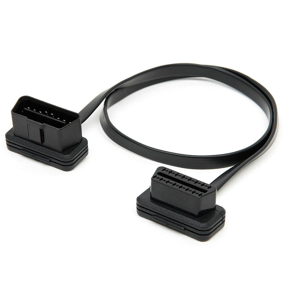 US OBD2 16 Pin Male to Female Socket Plug ELM327 Diagnostic Extension Cable Lead