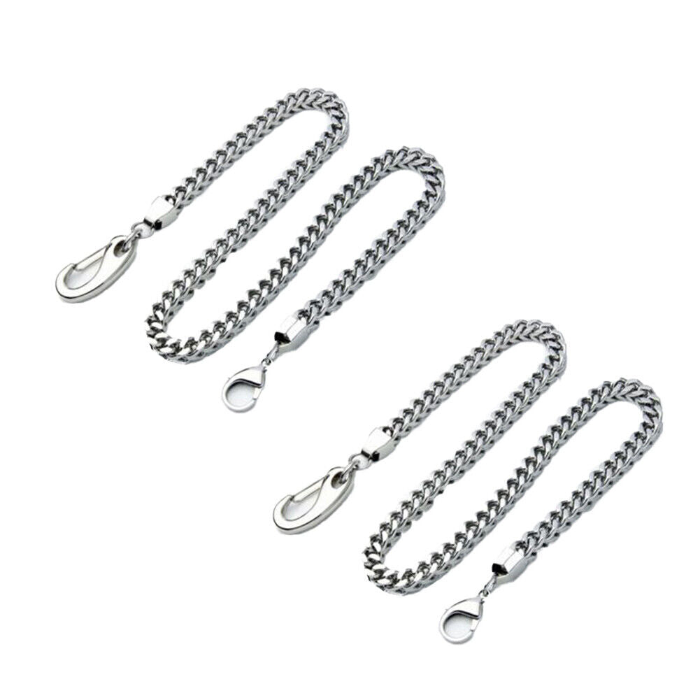 US 1-2 Pack Wallet Trucker Jean Keychain Strong Leash Biker 23" Lobster Closure