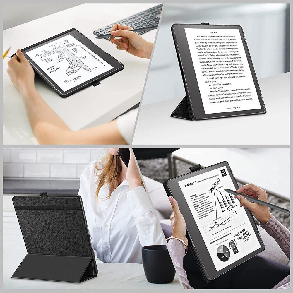 US Trifold Case for Kindle Scribe 2022 Lightweight Slim Foldable Stand Cover