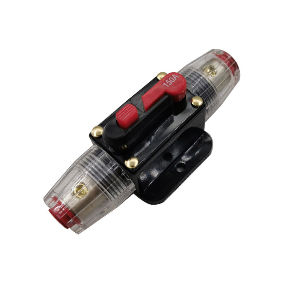 US 2Pc 150AMP 12V Car Stereo Audio Circuit Breaker Fuse Inline Replace Marine