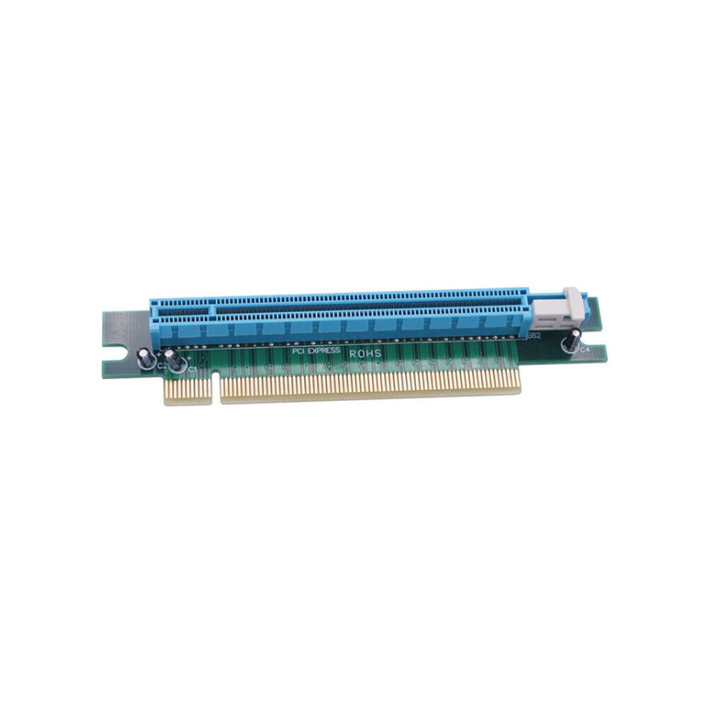US 1-2 Pc PCI-E Express 16X90Degree Adapter Riser Card 1UComputer Server Chassis