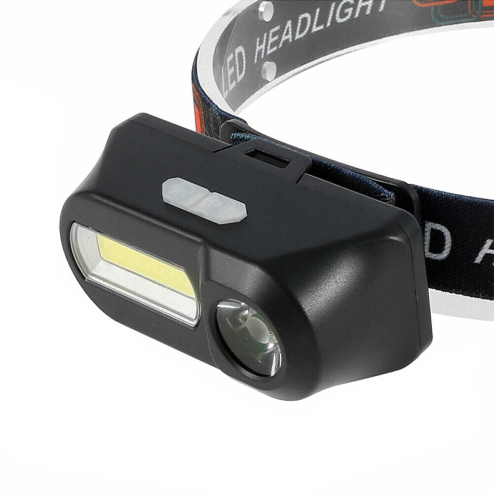 US 2-4 Pcs Headlamp Headlight Rechargeable Head Lamp Torch Flashlight Waterproof