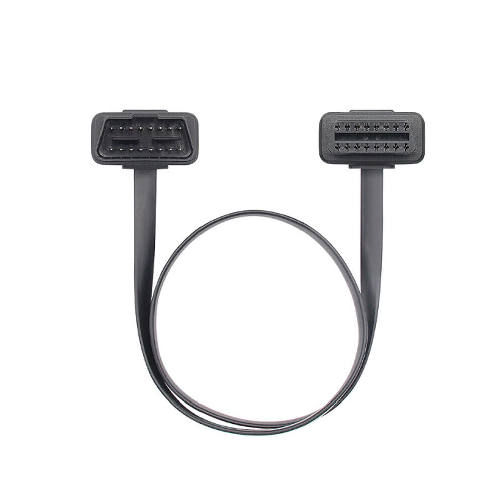US OBD2 16 Pin Male to Female Socket Plug ELM327 Diagnostic Extension Cable Lead
