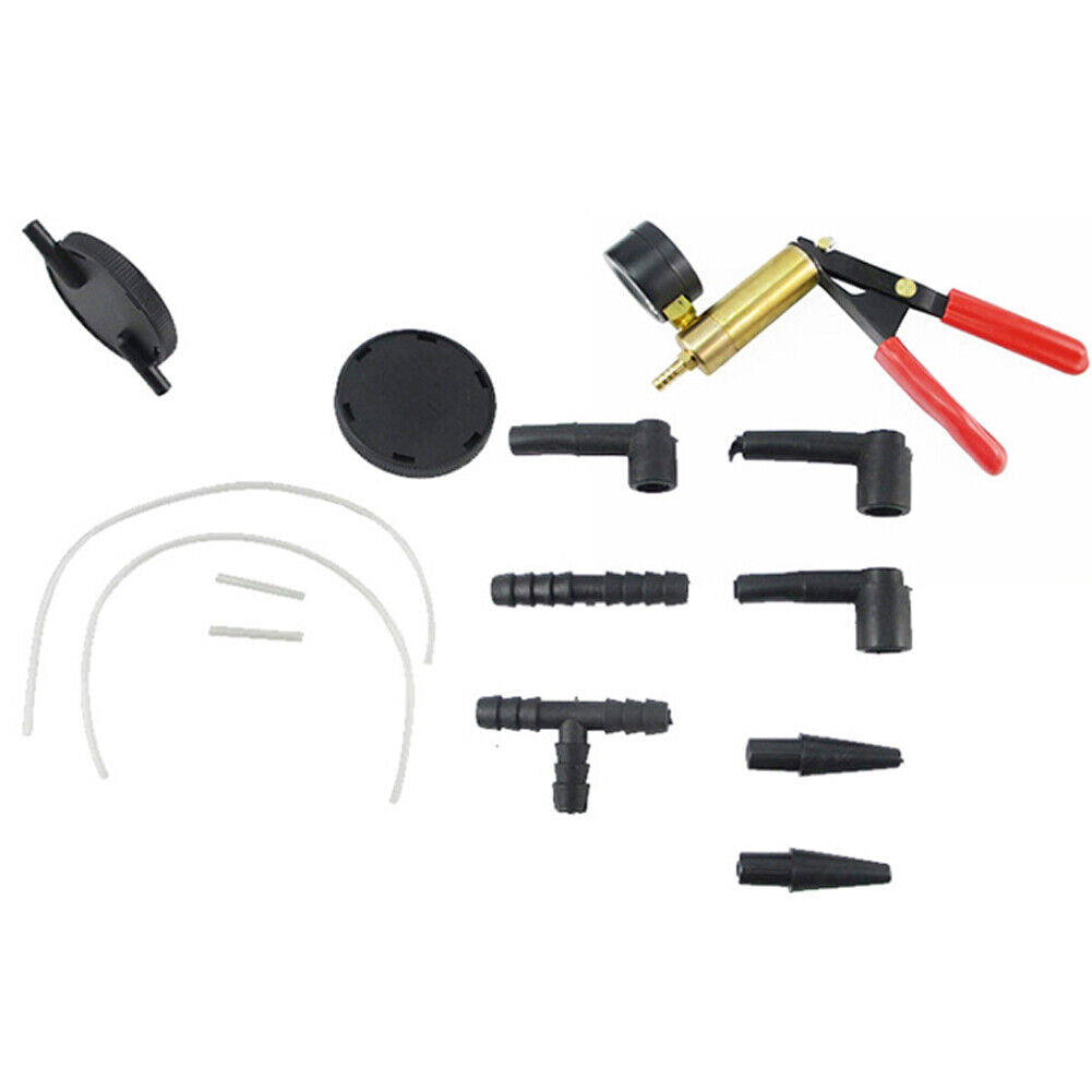 US Brake Bleeder Tester Kit Hand Held Vacuum Pressure Pump Tester Car Motorcycle