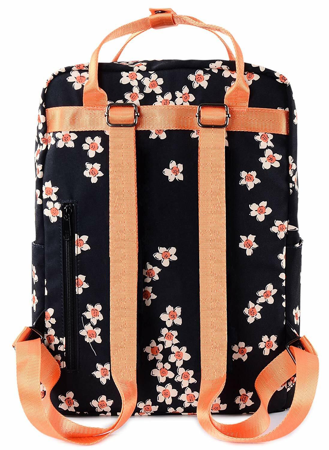 BESTIE 14" College Bookbag Backpack Cute for Women, 14.6"x10.3"x5.1"