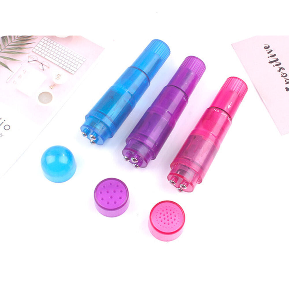 US 1-2 Mini Pocket Massager Vibrator Wand Face Scalp Head Neck Eye Back Wireless