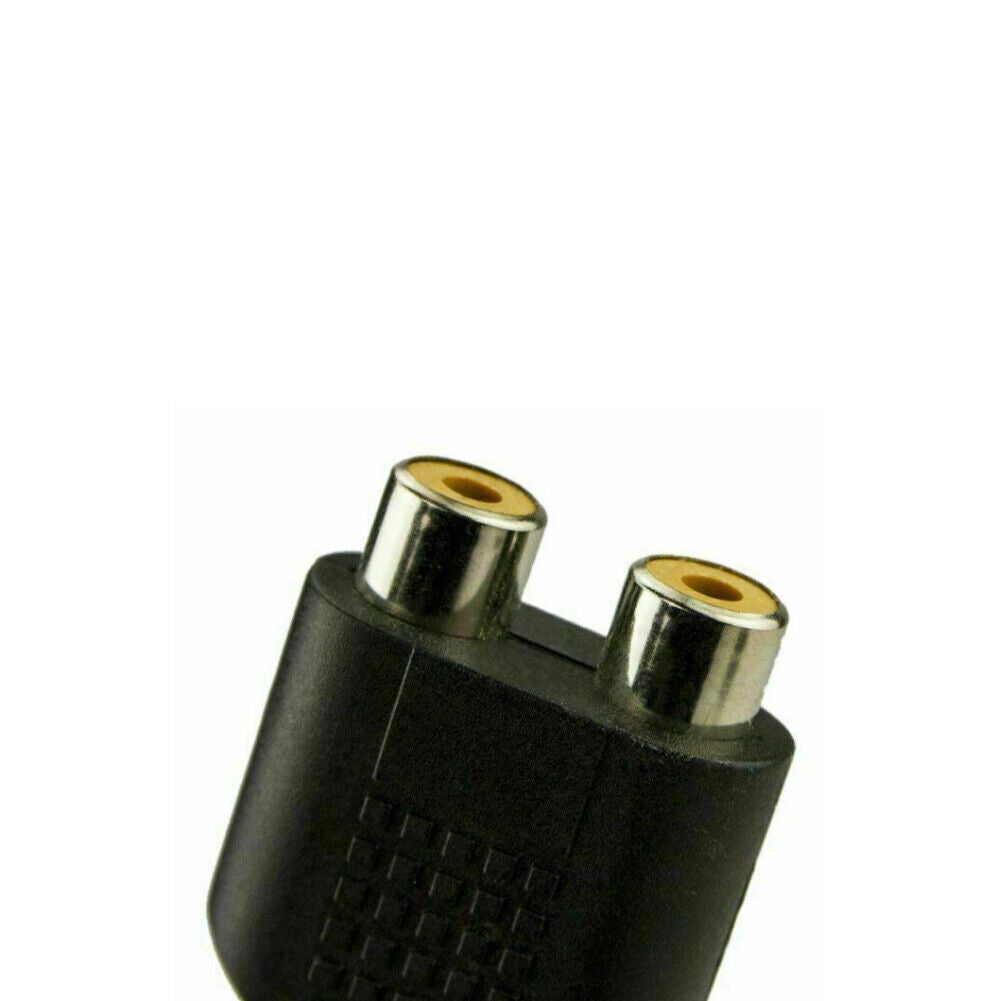 US 10-20Pc RCA Y Splitter Adapter 2 Female 1Male Audio Video AV TV Cable Convert