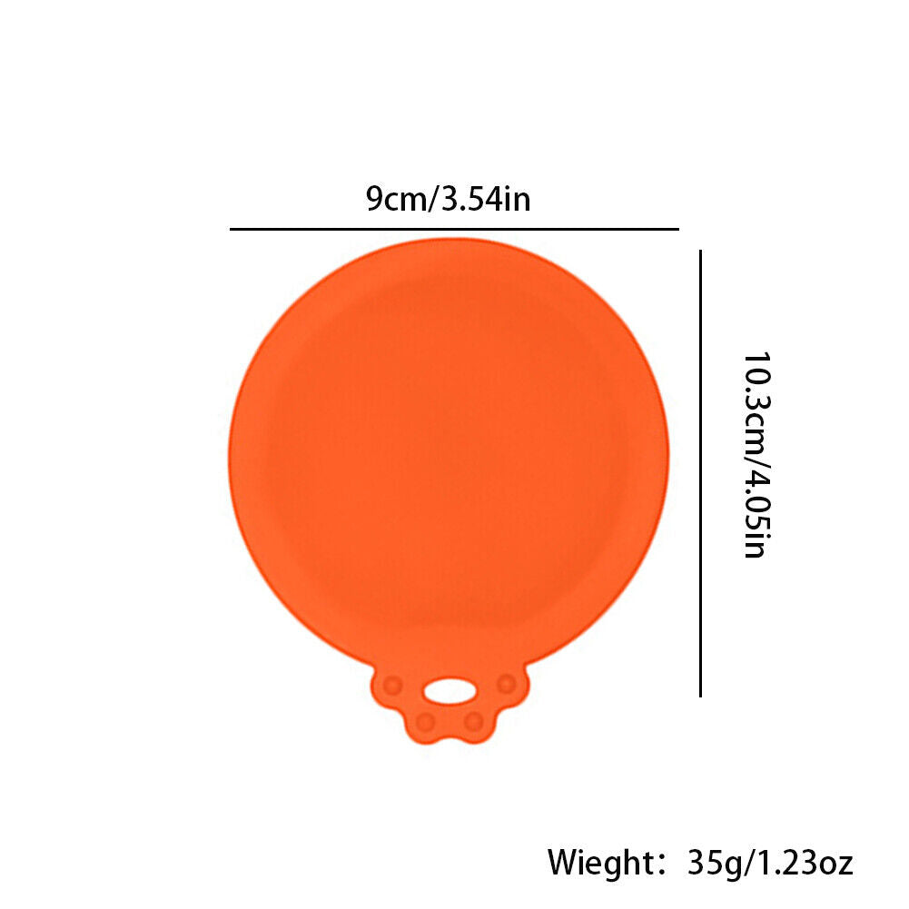 US 8-16 Pcs Pet Food Can Cover Silicone Reusable Cap Lids for Dog and Cat Food
