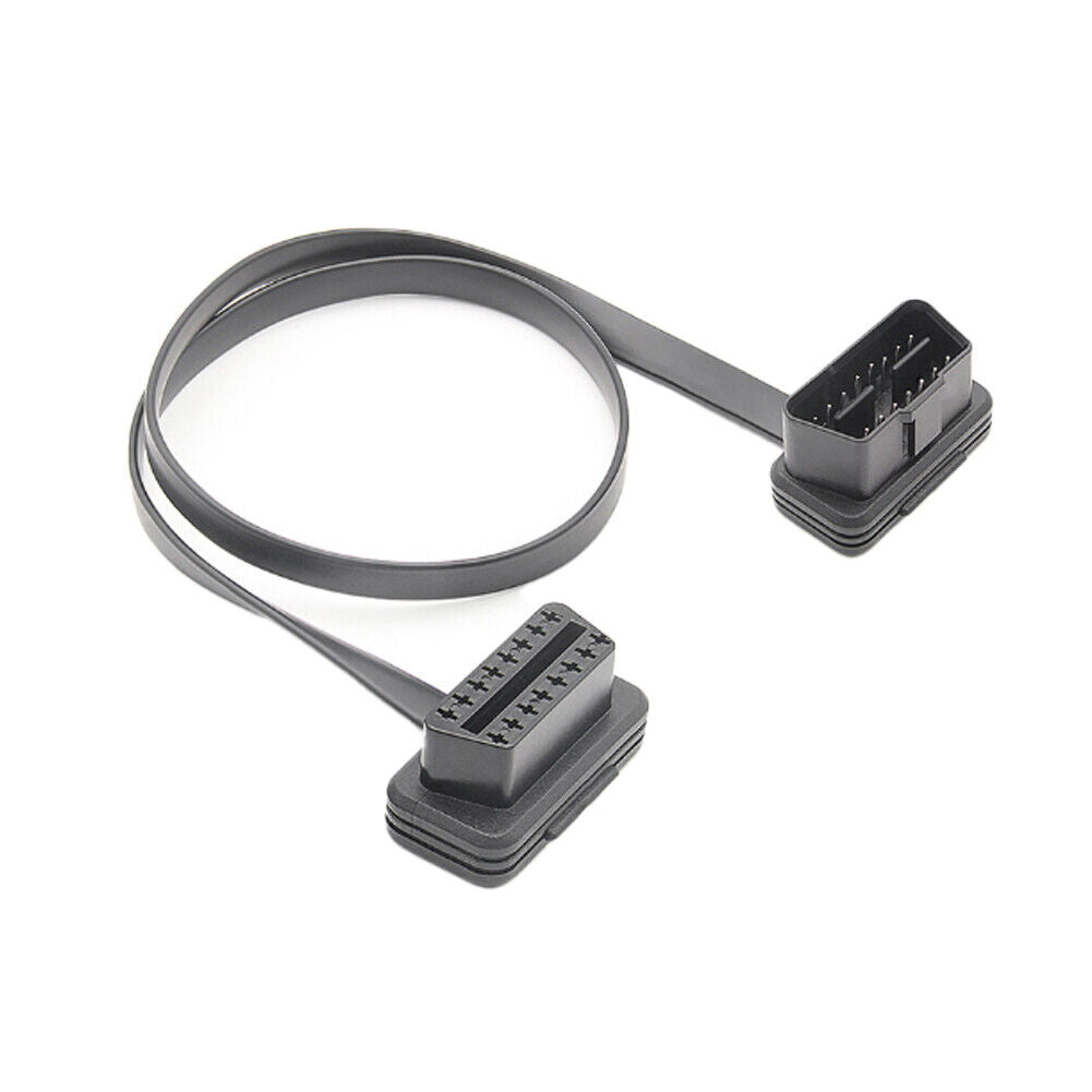 US OBD2 16 Pin Male to Female Socket Plug ELM327 Diagnostic Extension Cable Lead