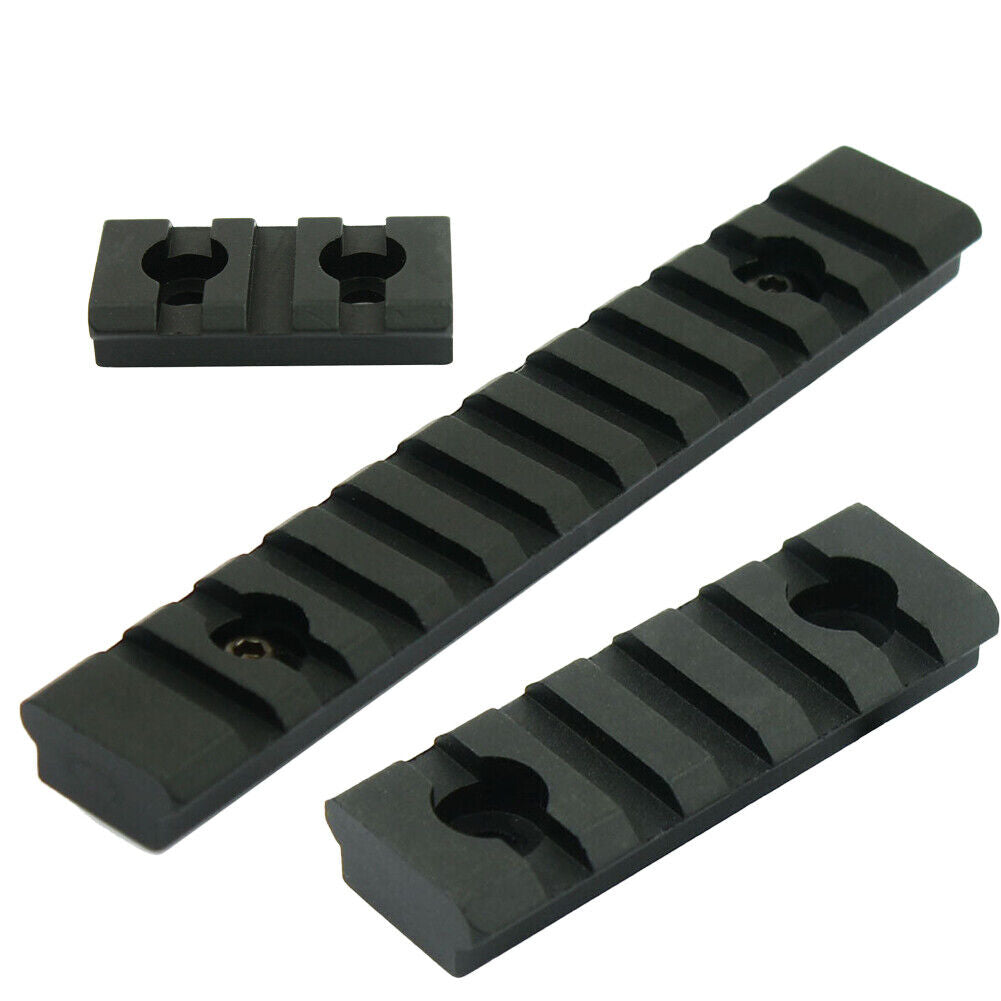 US M-Lok Picatinny Weaver Rail Section Aluminum 3 5 11 Slot 1.5" 2.5" 5"