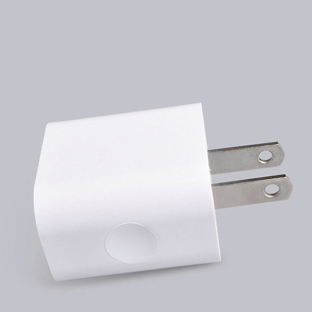 US 3-6 Pcs USB Charger Adapter Dual Port Power Adapter High-Speed Data Sync Wall