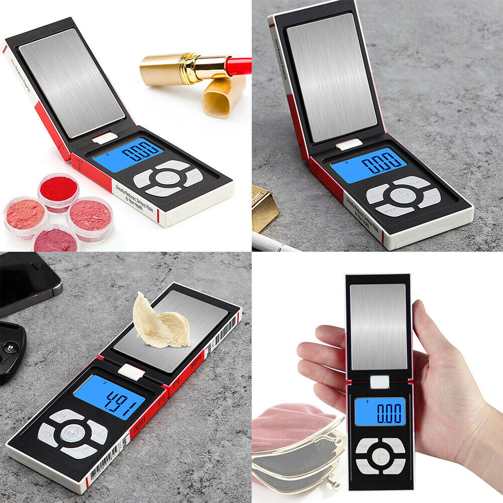 US 2Pc Clearance Digital Scale 200x 0.01g Gram Gold Jewelry Coin Reload Counting