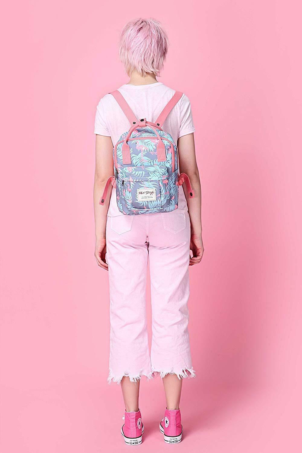 Bestie 12" Cute Mini Small Backpack Purse Travel Bag | Fits 11-inch Tablet