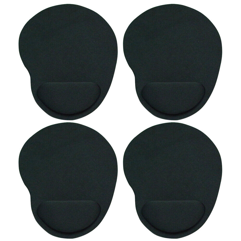 US 2-4 Pack Ergonomic Comfortable Mouse Pad Mat With Wrist Rest Support Non Slip