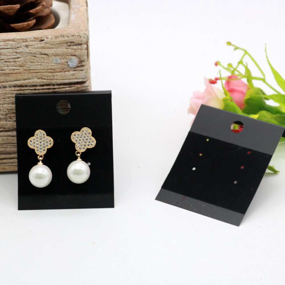 US 200-400 Pc Earring Holder Cards Display Velvet for Jewelry Ear Studs 2 x 2"