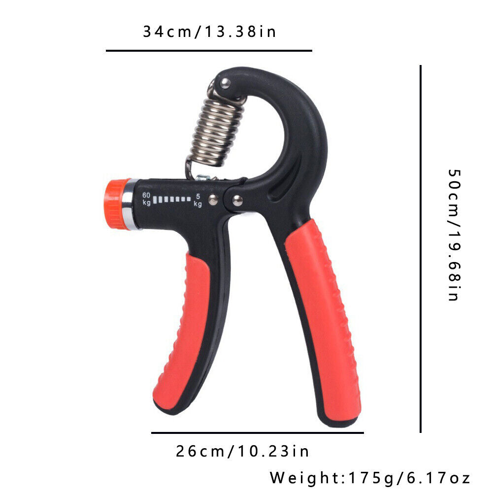 Us 2-4 Pack Adjustable Hand Grip Trainer Counter Exerciser Forearm Power Fingers