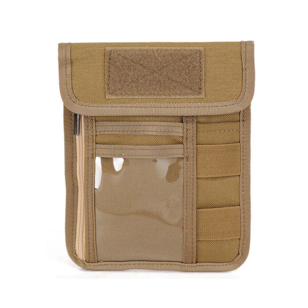 US Anti-Theft RFID Blocking Passport Holder Neck Travel Hidden Wallet Pouch