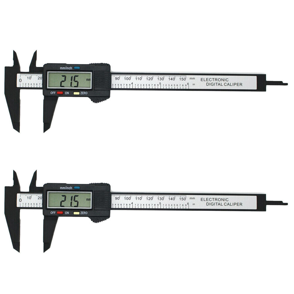 US 6" Micrometer LCD Measuring Tool Caliper Vernier Gauge Metric 150mm 6-inch