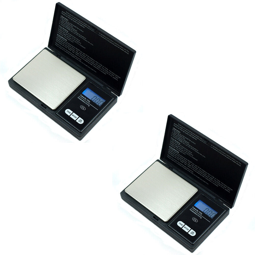 US Digital Pocket Scale 0.01g Precision Jewelry Gold Silver Coin Gram 100gx 0.01