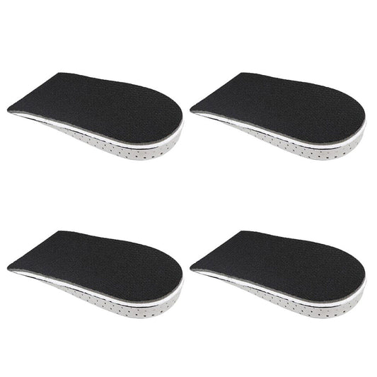 US 2-4 Pairs Men Women Invisible Height Increase Insoles Heel Lift Taller Pad