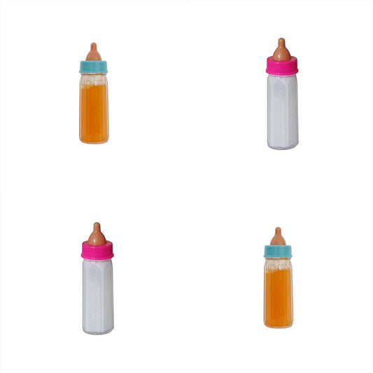 US 4-8 Pack Magic Baby Dolls Bottle Milk Great Doll Accessories Disappearing Toy