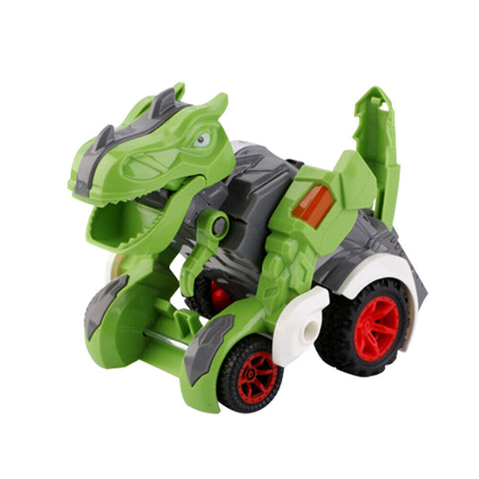 US 1-2 Pcs Transforming Dinosaur Toy 3+ Year Old Boys Deformation Car Kids Gifts