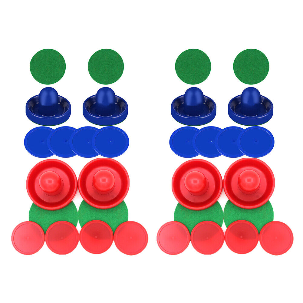 US 4-8 Pack Air Hockey Pushers Paddles and Air Hockey Pucks Strikers for Tables