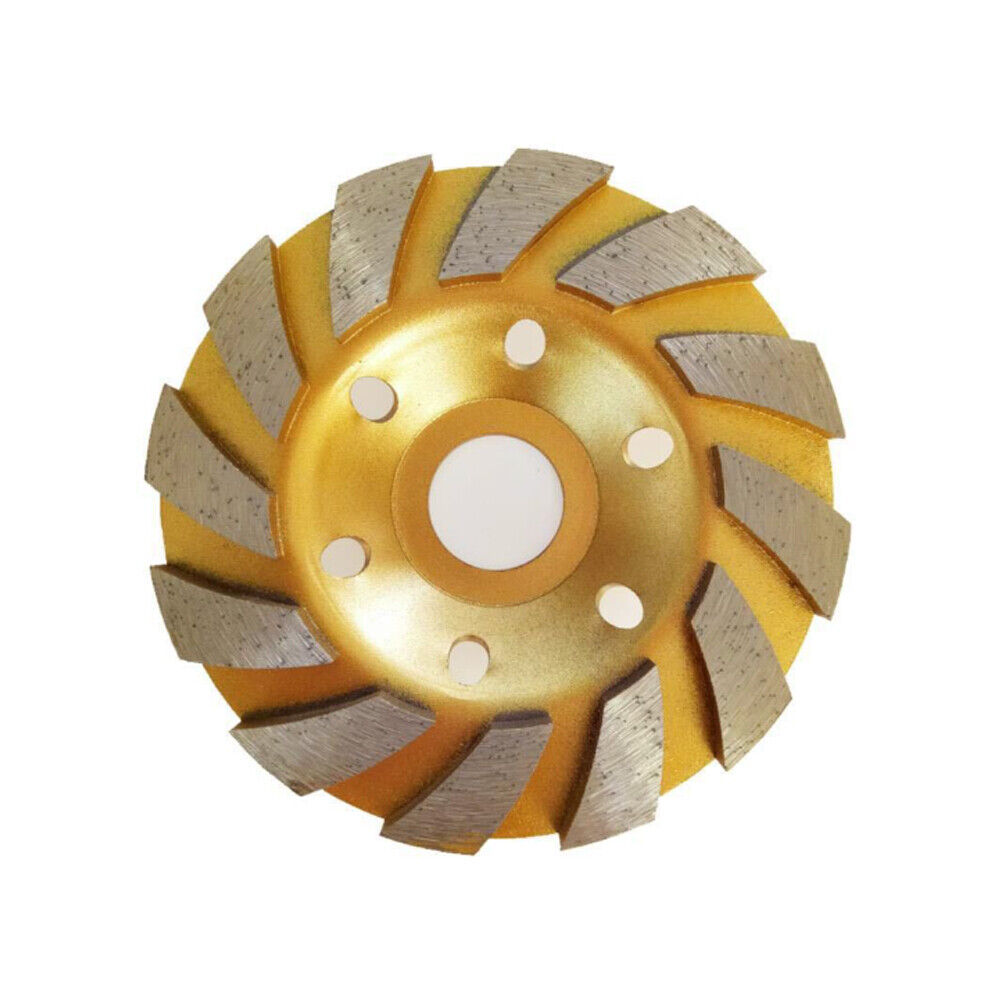 US 2-4 Pc 4" inch Diamond Segment Grinding Wheel Disc Grinder Cup Concrete Cut