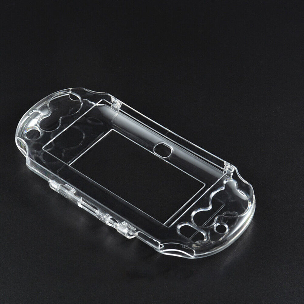US2-4Pc Transparent Clear Full Housing Case Shell PS VITA 2000W/Screen Protector