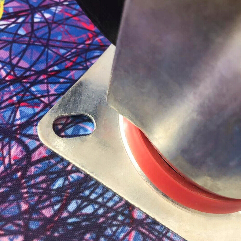 US 8 Pack 3" Swivel Caster Wheels Rubber Base Top Plate & Bearing Heavy Duty