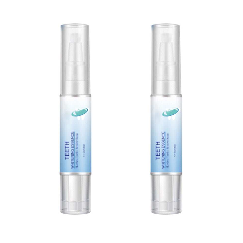 US 1-2 Pack Teeth Whitening Essence Pen Intensive Stain Remover Reduce Yellowing