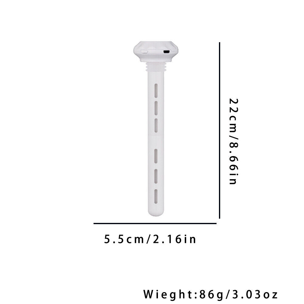 US 2-4 Pcs Portable Mini Cool Mist Humidifier USB-Powered With Nightlight Travel