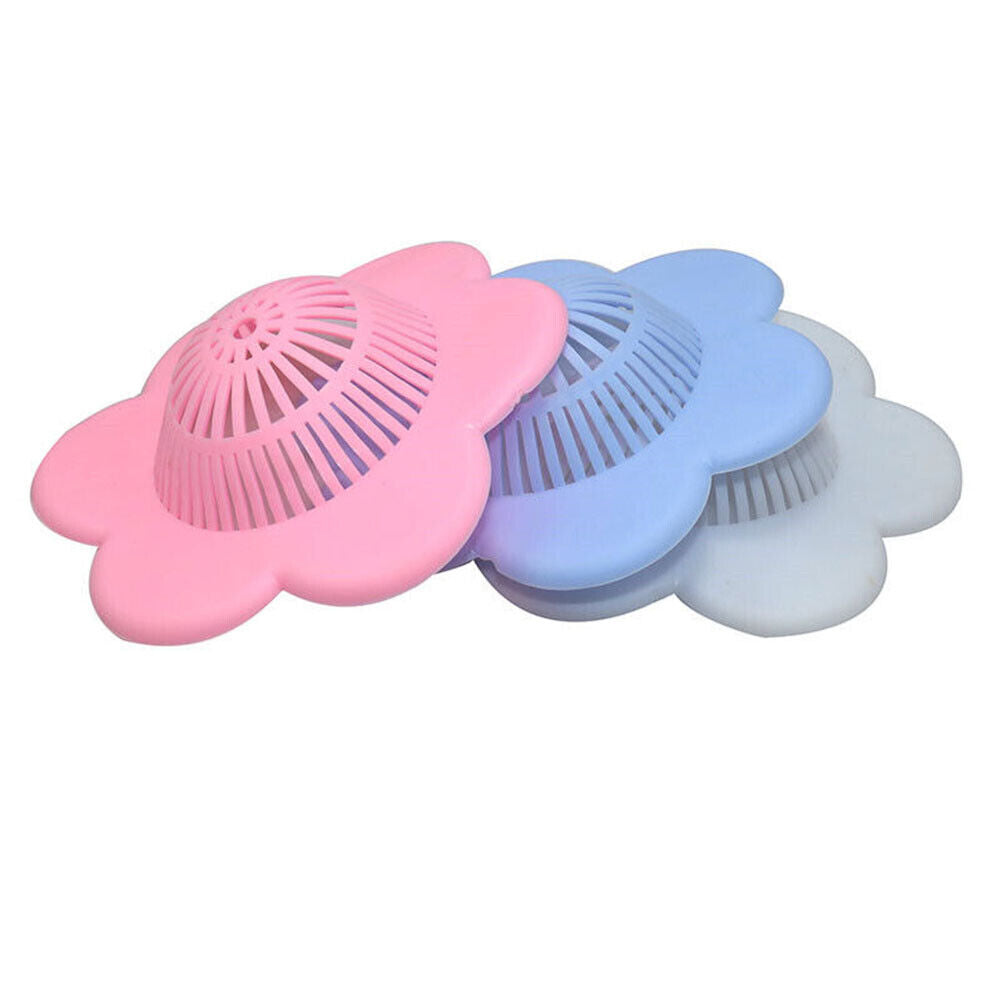 US Hair Catcher Silicone Hair Stopper Shower Drain Covers Bathtub Shower Drain