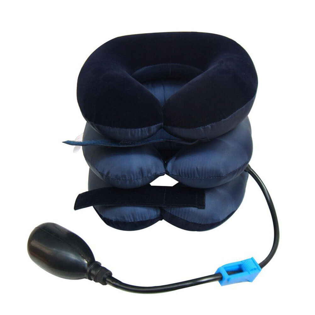 US 1-2 Pcs Cervical Neck Traction Device Instant Neck Pain Relief Brace Therapy