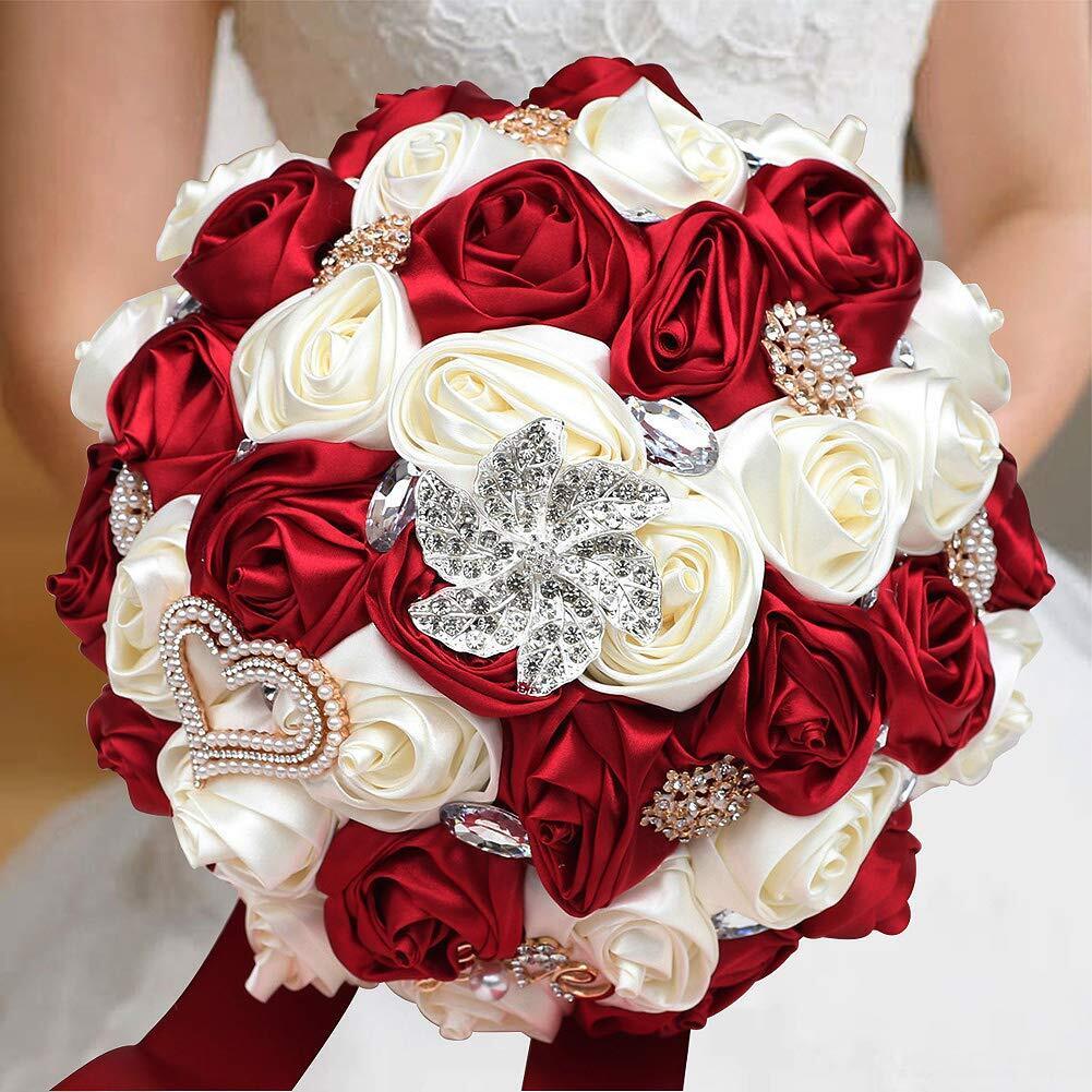 Wedding Bride Bridal Bouquet Brooch Bouquet Bridesmaid Valentine's Day Bouquet