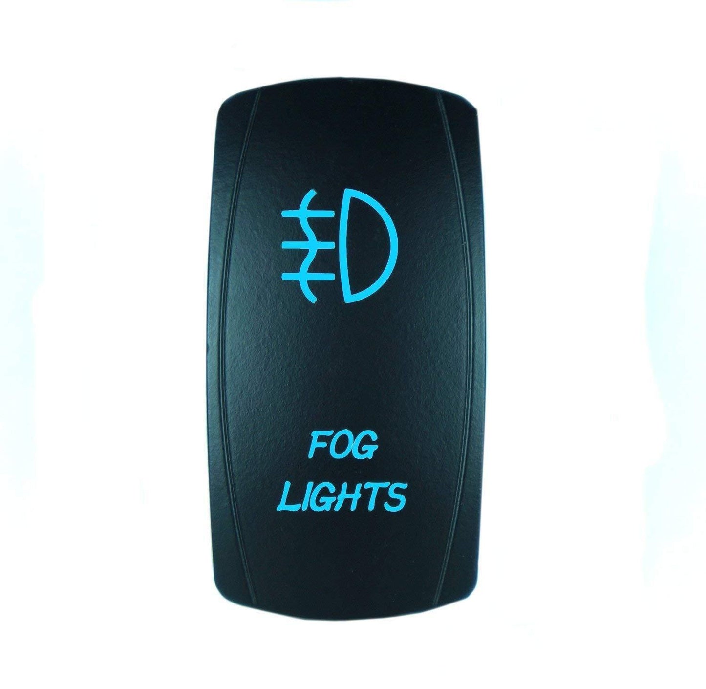 Amarine-made Laser Rocker Switch 20A 12v On/Off LED Light HORN/ZOMBIE/FOG/Light