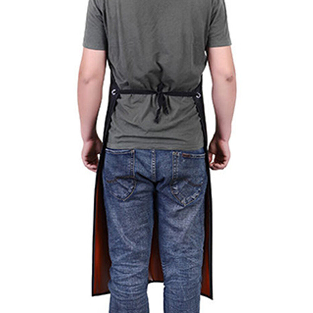 US Heavy Duty Vinyl Waterproof Apron Chemical Resistant PVC Industrial 42x29.5''