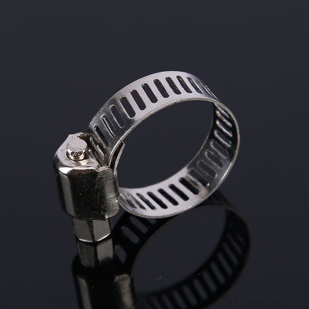 US 10- 20 Pcs 3/4" CLAMP STAINLESS STEEL HOSE CLAMPS 1/2" - 3/4" INDUSTRIAL TOOL
