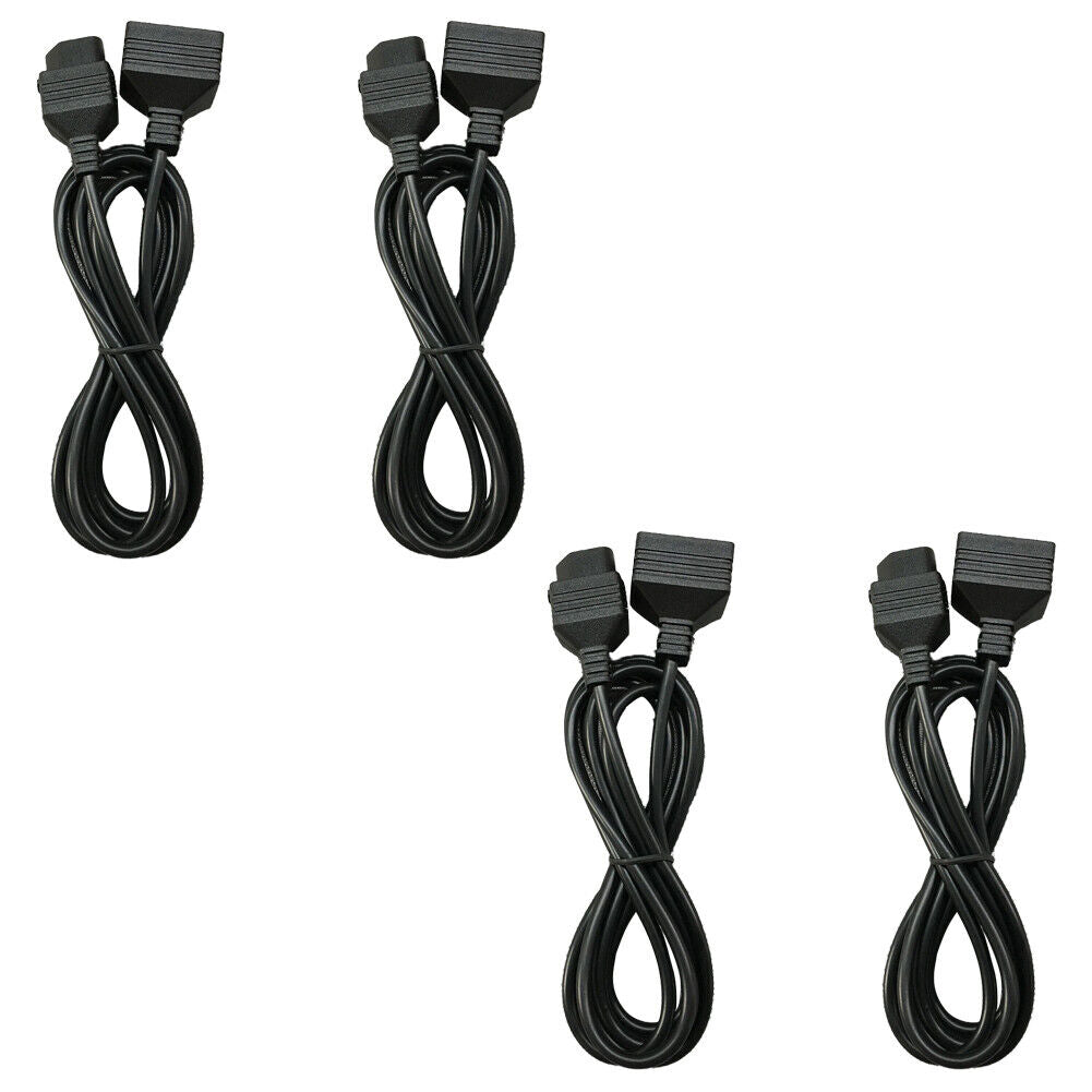 US 2-4 Pc 6 ft Extension Cable for Original 1985 Nintendo NES Controller