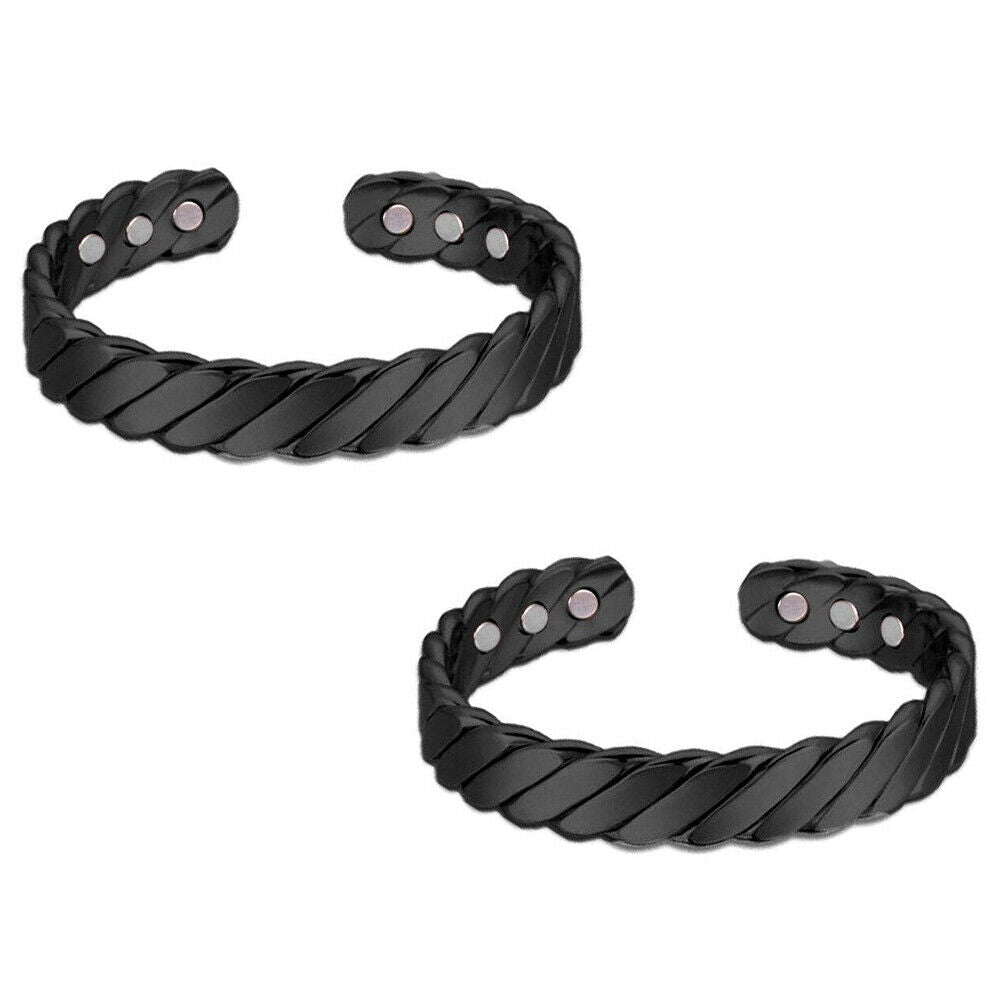 US 2-4 Pack Magnetic Therapy Relief Arthritis Pain Carpal Tunnel Adjustable Fine