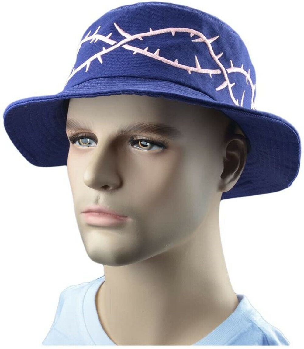 Unisex Branch Embroidered Strech Fit Bucket Hat