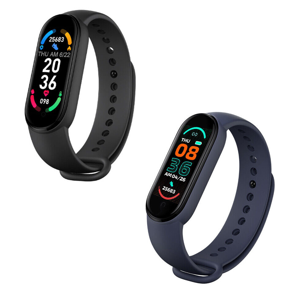 US 2-4 Pack Smart Band Watch Activity Fitness Wristband Blood Pressure Heartrate