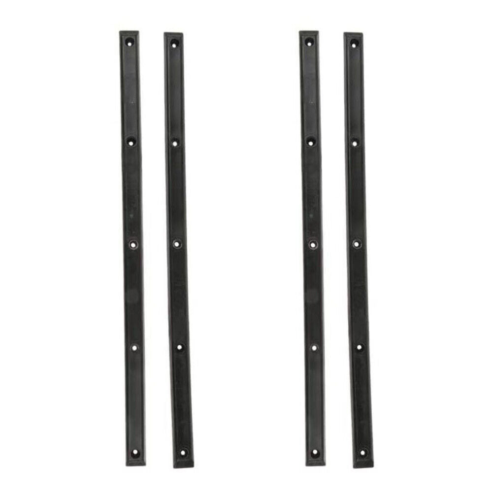 US 1-2 Pcs Skateboard Rails 14.25 With 10 Wood Screws Ribs Protector Longboard