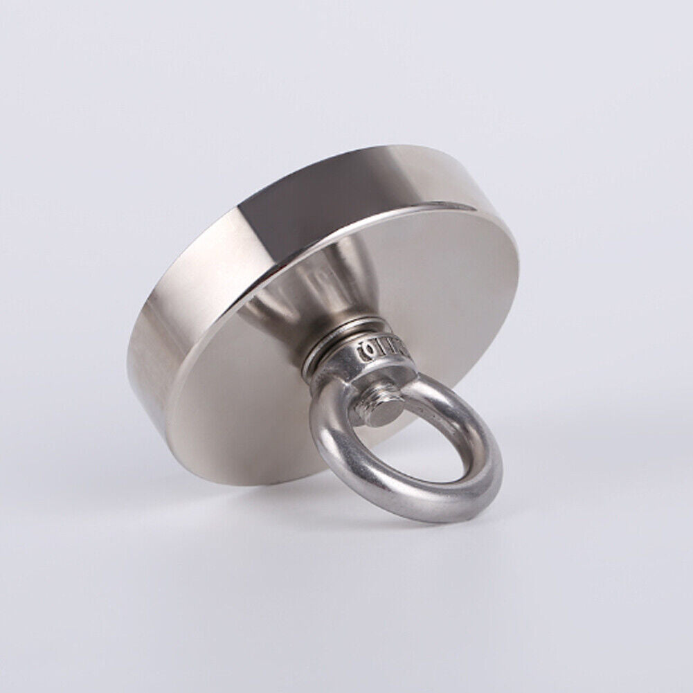 US FISHING MAGNET UPTO 2400 LBS PULL FORCE HEAVY DUTY STRONG NEODYMIUM MAGNET