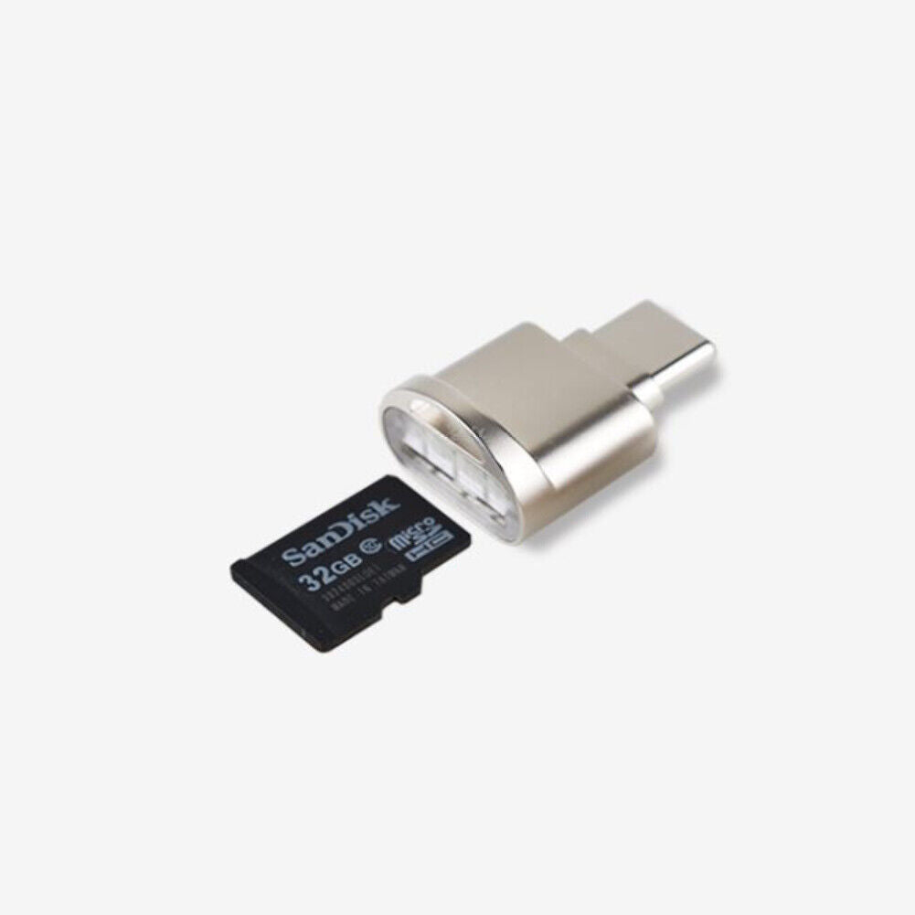 US 2-4 Pack Type C To Micro SD TF Card Reader OTG Adapter Converter For Samsung