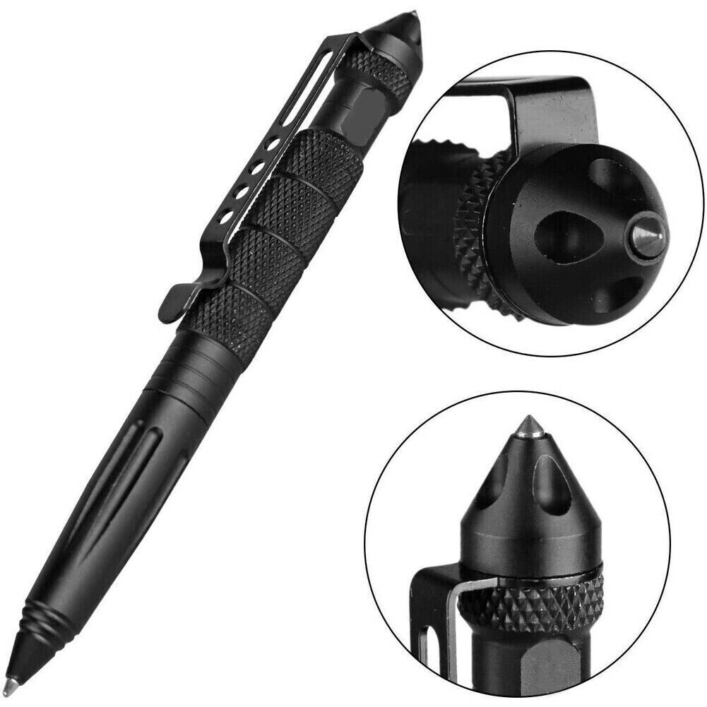 US 4-8 Pack EDC Tactical Pen Self Defense Survival Emergency Gear Window Breaker