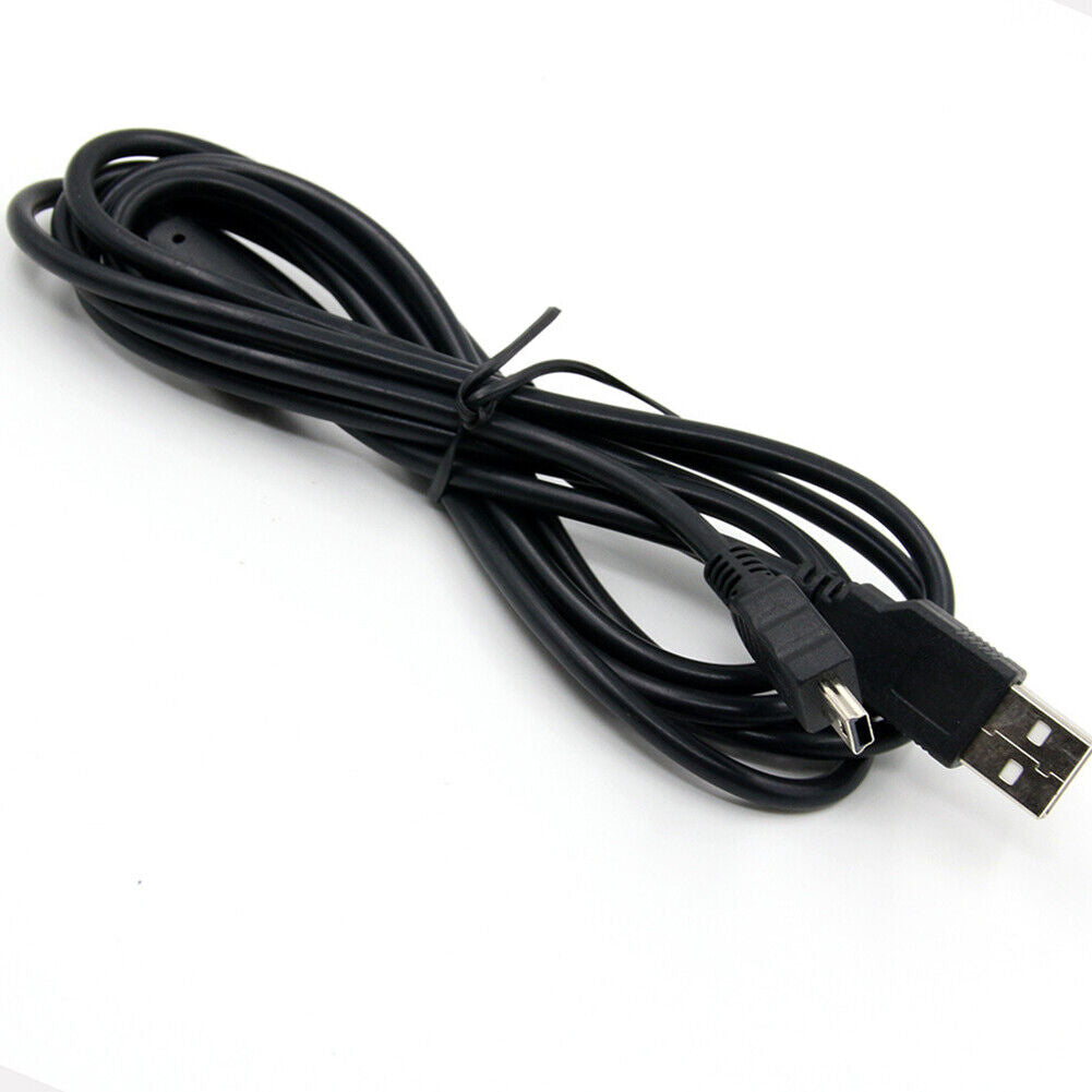 US 2-4Pc 10FT Wireless Controller USB Charging Cable for Sony PlayStation 3 PS3